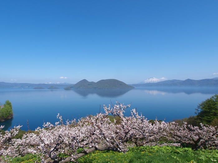 เที่ยวญี่ปุ่น ภูเขาไฟอุสึ ทะเลสาบโทยะ