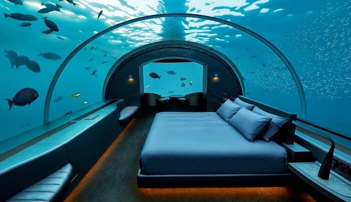 The Muraka ห้องพักใต้น้ำแห่งแรกของโลกที่ Conrad Maldives