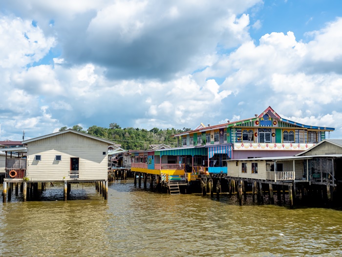 หมู่บ้านกลางน้ำ บรูไน กัมปงอายเยอร์ (Kampong Ayer)