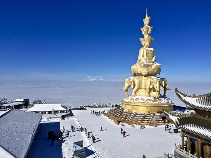 ตะลอนทัวร์เฉิงตู ง้อไบ๊ พระใหญ่เล่อซาน โชว์เปลี่ยนหน้ากาก