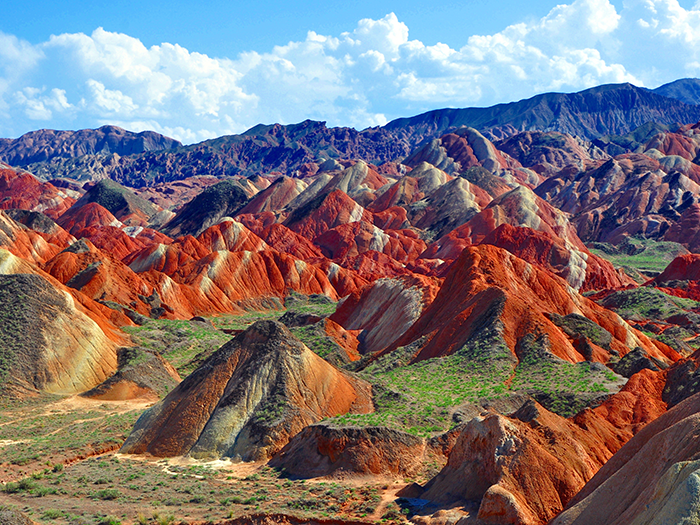 สถานที่มรดกโลกทางธรรมชาติของจีน อุทยานธรณีวิทยาต้าจู๋ (Danxia Landform)