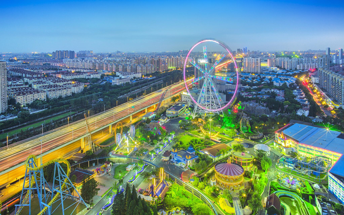 ที่เที่ยวเซี่ยงไฮ้เปิดใหม่ Jinjiang Amusement Park 2.0