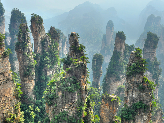 สถานที่ท่องเที่ยวธรรมชาติของจีน หวู่หลิงหยวน (Wulingyuan Scenic Area)