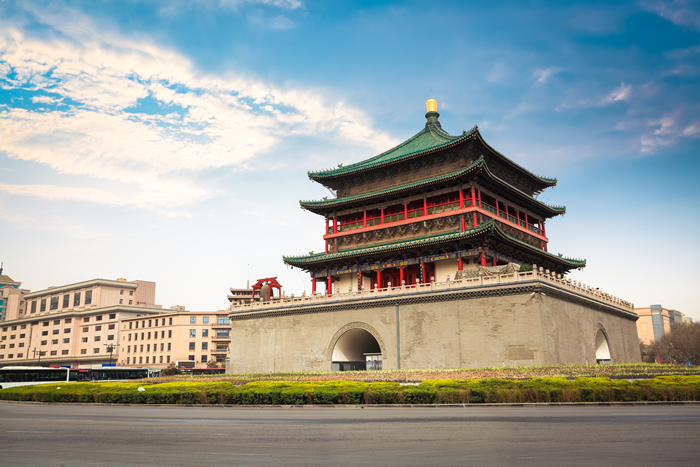 หอระฆังและหอกลองแห่งเมืองซีอาน (钟楼与鼓楼, Bell Tower & Drum Tower)