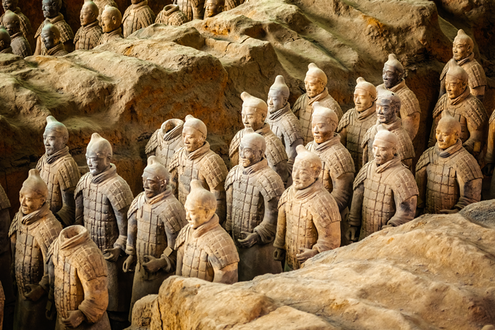 กองทัพทหารดินเผาของกษัตริย์จิ๋นซี ซีอาน (秦始皇兵马俑, Terracotta Army)