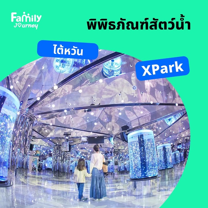 พาลูกเที่ยว ไต้หวัน – พิพิธภัณฑ์สัตว์น้ำ XPark