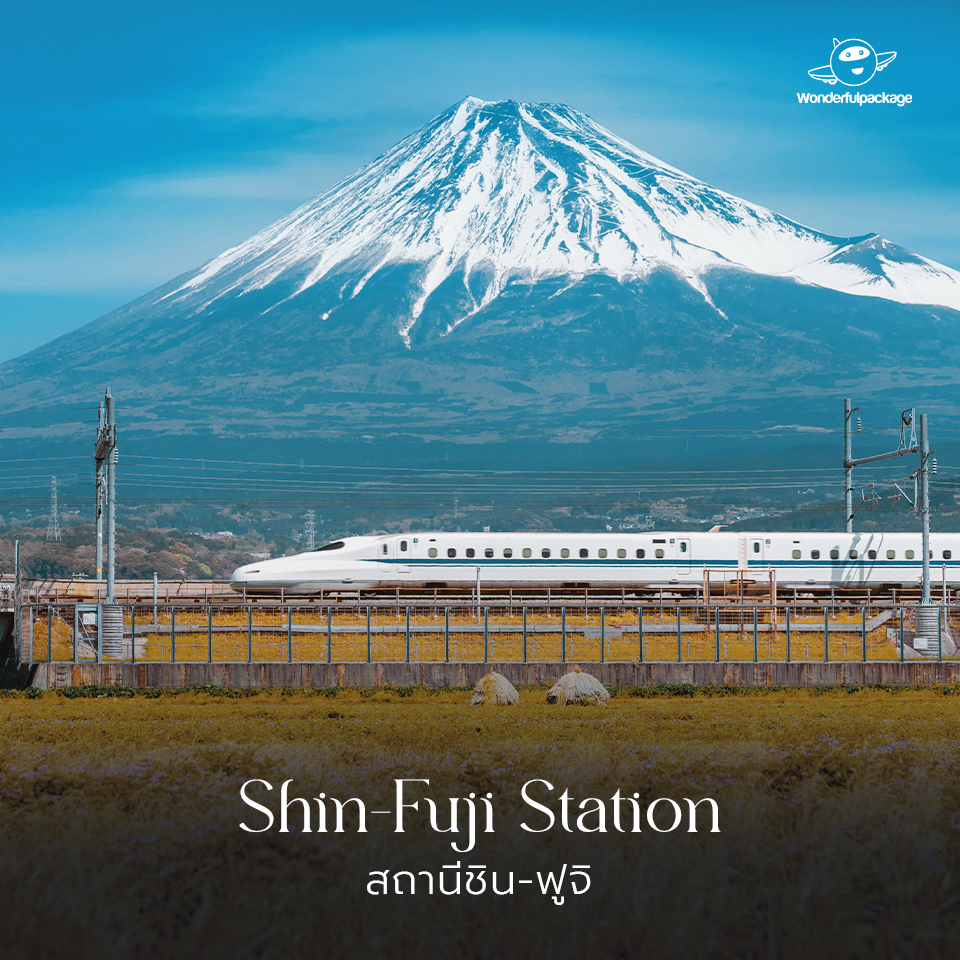 ภูเขาไฟฟูจิ สถานีชิน-ฟูจิ (Shin-Fuji Station) 