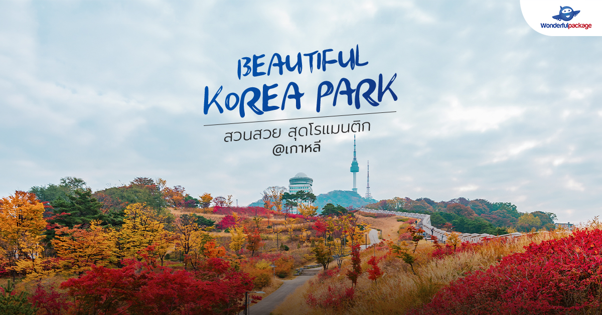 Beautiful Korea Park สวนสวย สุดโรแมนติก ในเกาหลี