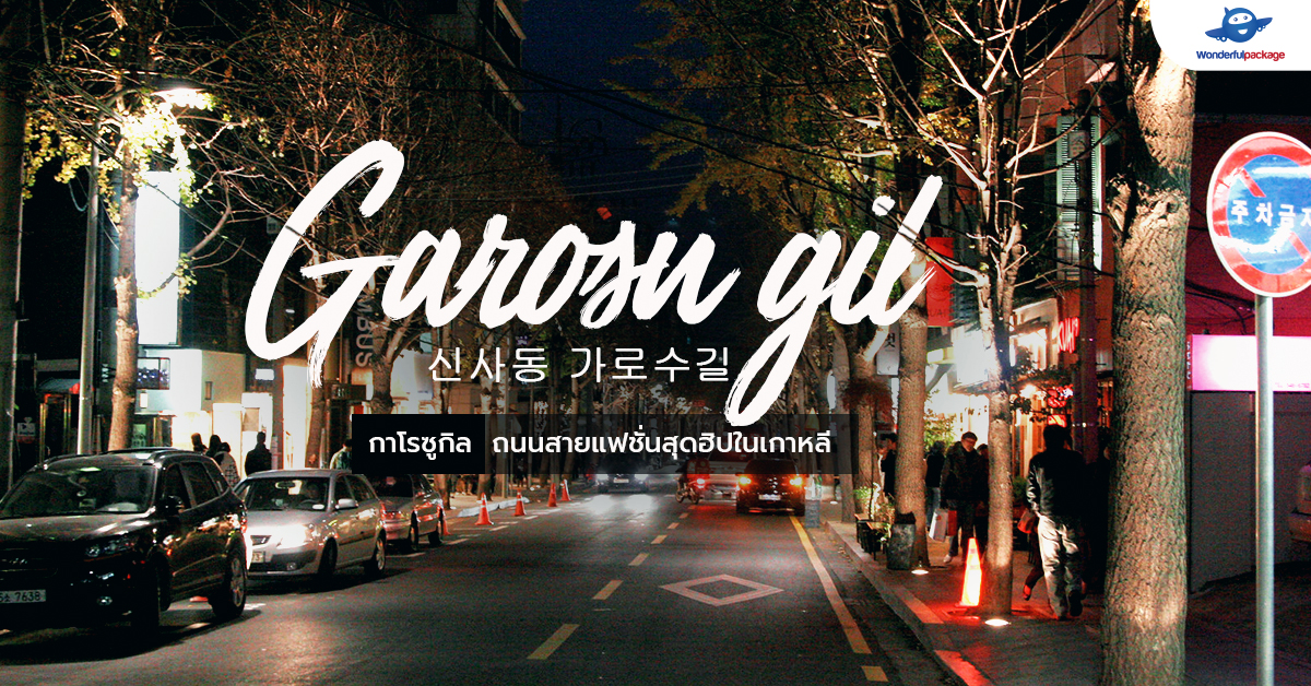 Garosu-gil (신사동 가로수길) กาโรซูกิล ถนนสายแฟชั่นสุดฮิปในเกาหลี