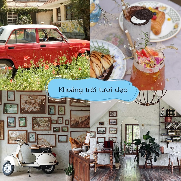 คาเฟ่ดาลัด Khoảng trời tươi đẹp