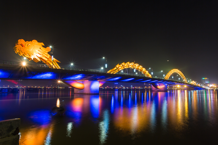 พาไปชมมังกรพ่นไฟ ดานัง Dragon Bridge ที่เวียดนาม