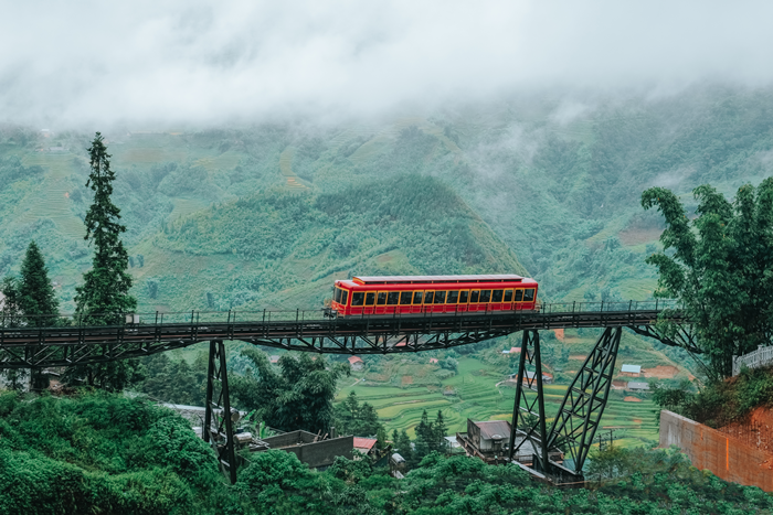 เที่ยวเวียดนามเหนือ นั่งรถไฟโบราณ ซาปา