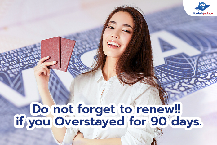 Do not forget!!! Notification of staying in the Kingdom over 90 days.