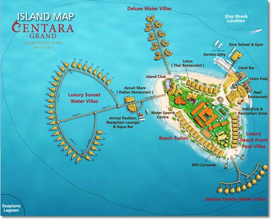 แพคเกจห้องพักมัลดีฟส์ เซ็นทาราแกรนด์ไอส์แลนด์รีสอร์ทแอนด์สปา มัลดีฟส์ (Centara Grand Island Resort & Spa Maldives) 3 วัน 2 คืน