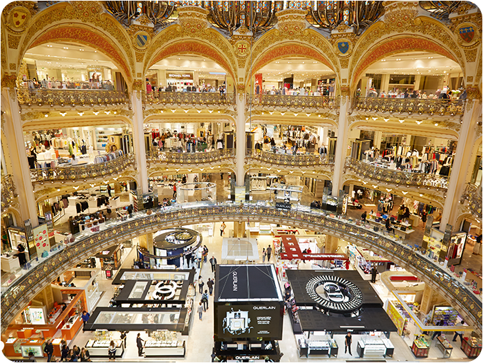 แกลเลอรี่ ลาฟาแยตต์ (Galleries Lafayette)