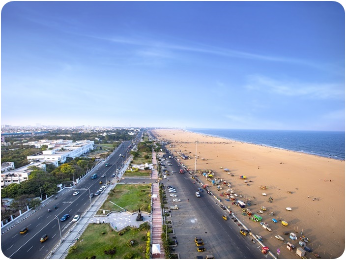 หาดมารีน่า บีช (Marina Beach)