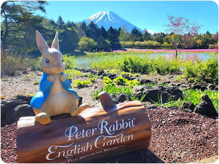 Piter Rabbit English Garden