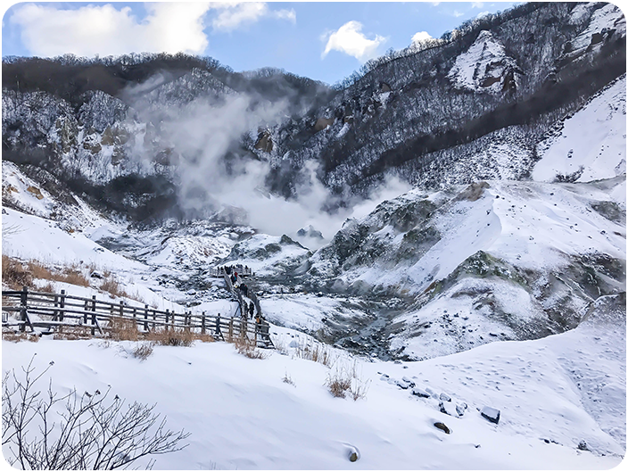 หุบเขานรกจิโกกุดานิ (Jigokudani)