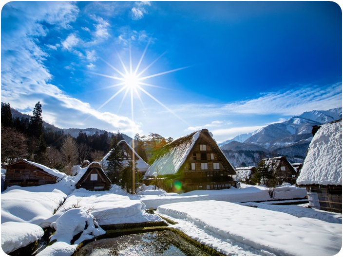 หมู่บ้านมรดกโลกชิราคาวาโกะ (Shirakawa-go)