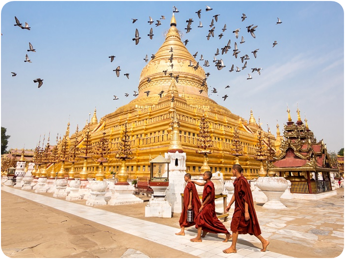 พระมหาเจดีย์ชเวสิกอง (Shwezigon Pagoda)