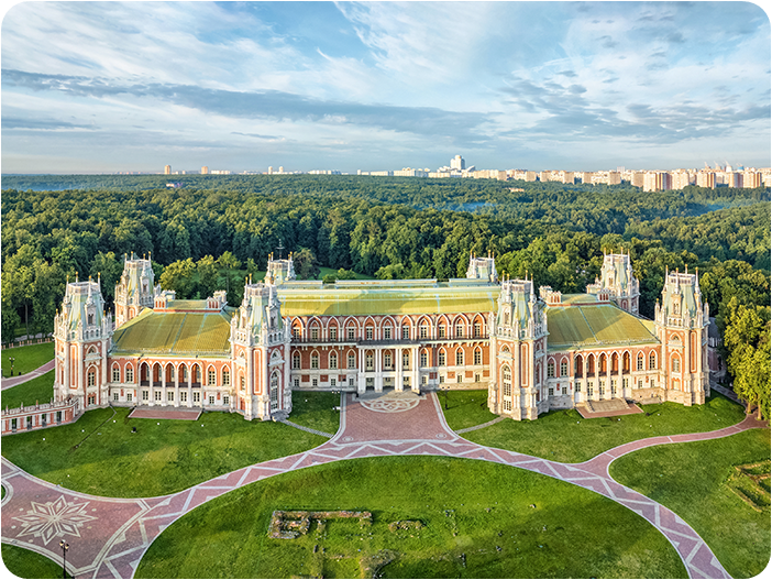 พระราชวังซาริซิน่า (Tsaritsyno palace)