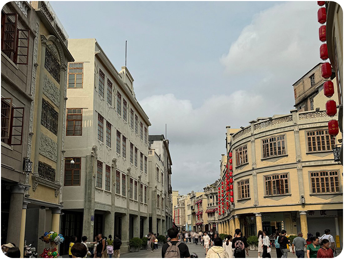 ถนนคนเดินเมืองซัวเถา หรือเสี่ยวกงหยวน (Shantou’s Old Town)