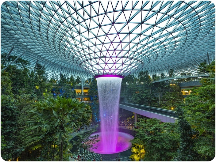 สนามบินชางกี ชม The Jewel Changi