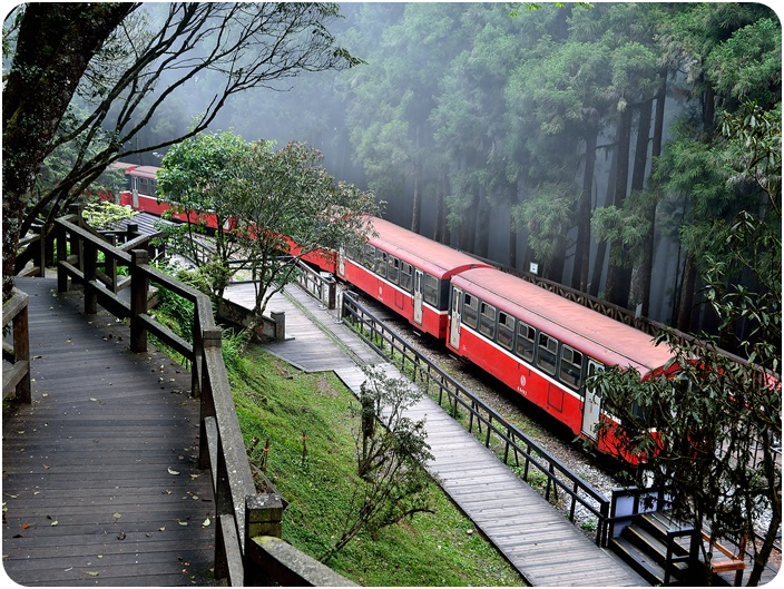 นั่งรถไฟโบราณชมพระอาทิตย์ขึ้น อาลีซาน