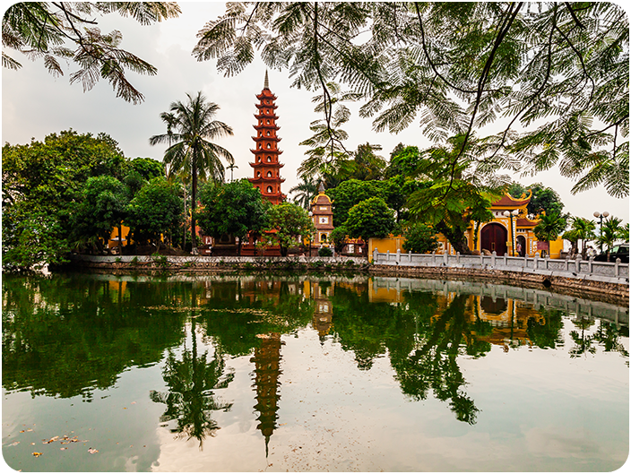 วัดเฉินก๊วก (Tran Quoc Temple)